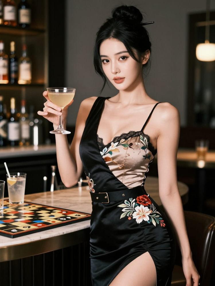 Closing Time, a bartender in an intimate late-night bar